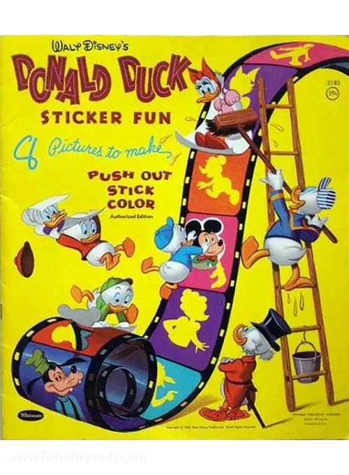 Donald Duck Sticker Fun