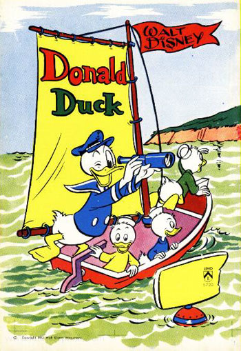 Donald Duck Coloring Book