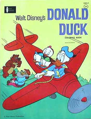 Donald Duck Coloring Book