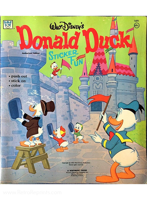 Donald Duck Sticker Fun