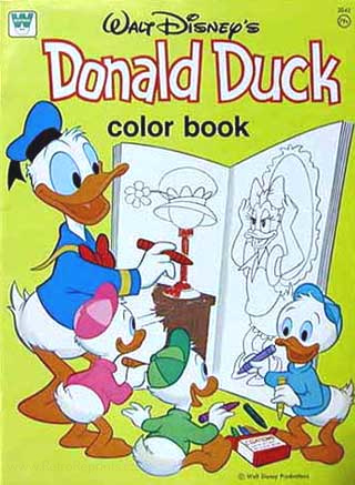 Donald Duck Coloring Book