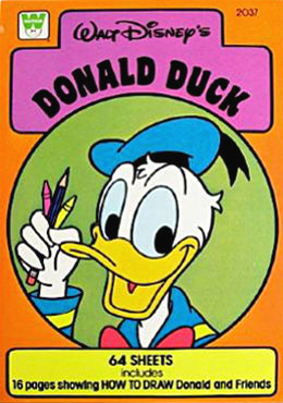 Donald Duck Coloring Book