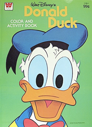 Donald Duck Coloring and Activity Book