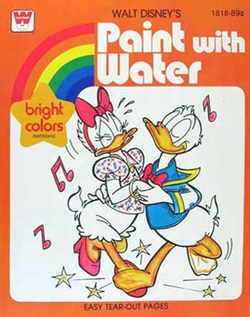 Donald Duck Paint with Water