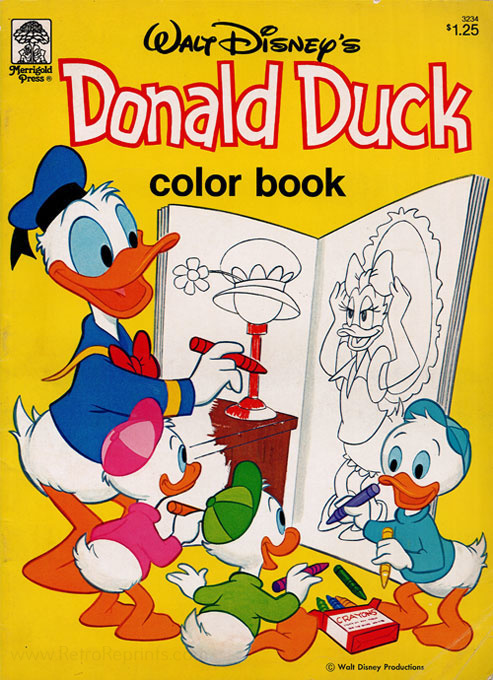 Donald Duck Coloring Book