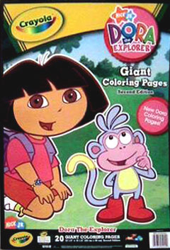 Dora the Explorer Coloring Book