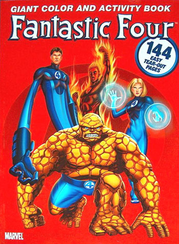Fantastic Four Coloring and Activity Book