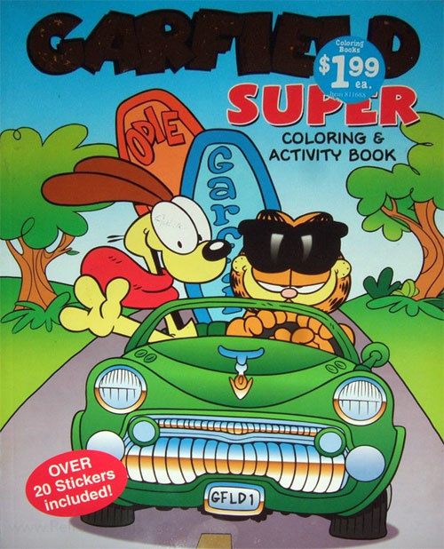 Garfield Coloring and Activity Book