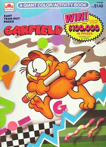 Garfield Coloring and Activity Book