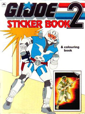 GI Joe Sticker Book