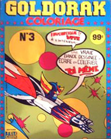 UFO Robot Grendizer Coloring Book