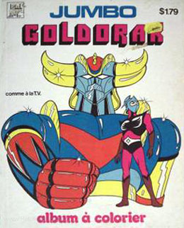 UFO Robot Grendizer Coloring Book