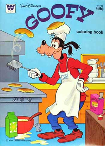Goofy Coloring Book