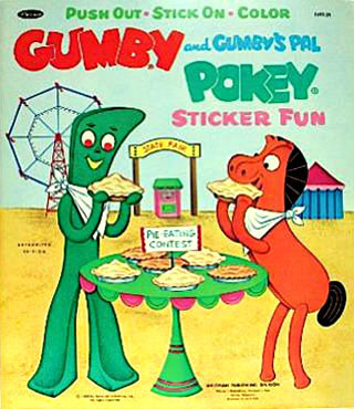 Gumby And Pokey Coloring Books Coloring Books At Retro