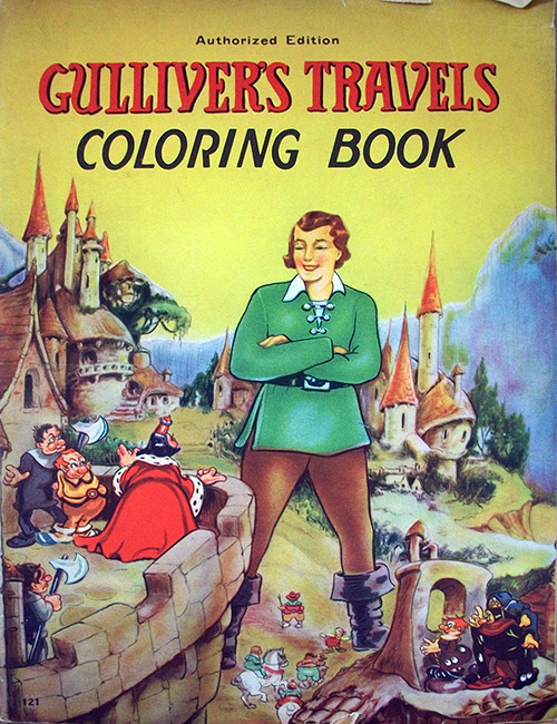 Gulliver's Travels Coloring Book
