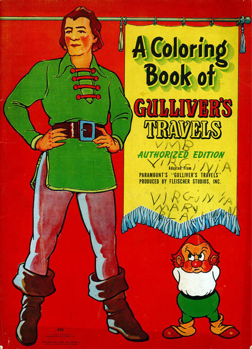 Gulliver's Travels Coloring Book