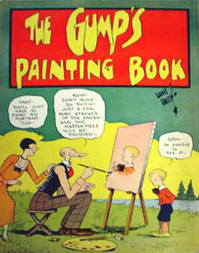Comic Strips The Gumps Painting Book