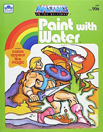 He-Man and the Masters of the Universe Paint with Water