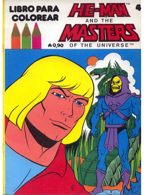 He-Man and the Masters of the Universe Coloring Book