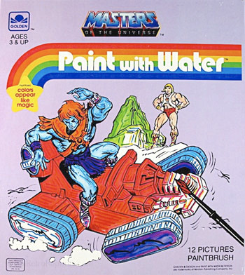 He-Man and the Masters of the Universe Paint with Water