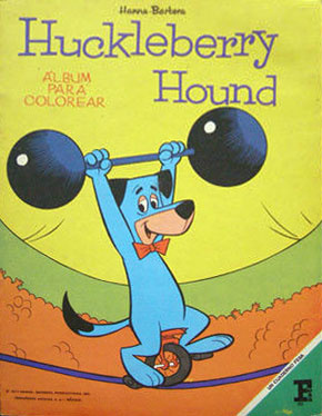 Huckleberry Hound Coloring Book