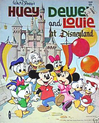 Huey, Dewey & Louie At Disneyland
