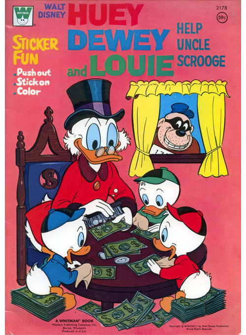 Huey, Dewey & Louie Sticker Fun