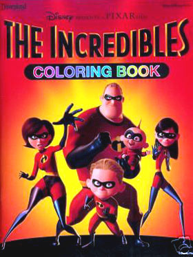 Incredibles, The Coloring Book