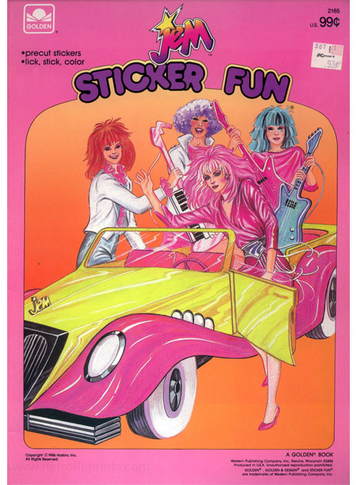 Jem Sticker Fun