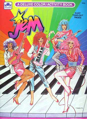 Jem Coloring and Activity Book