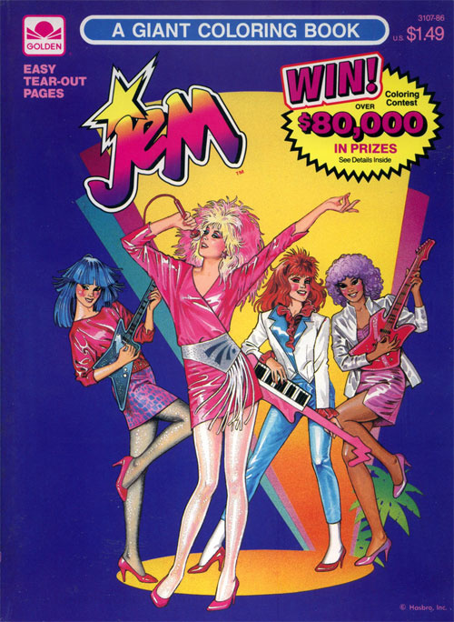 Jem Coloring Book