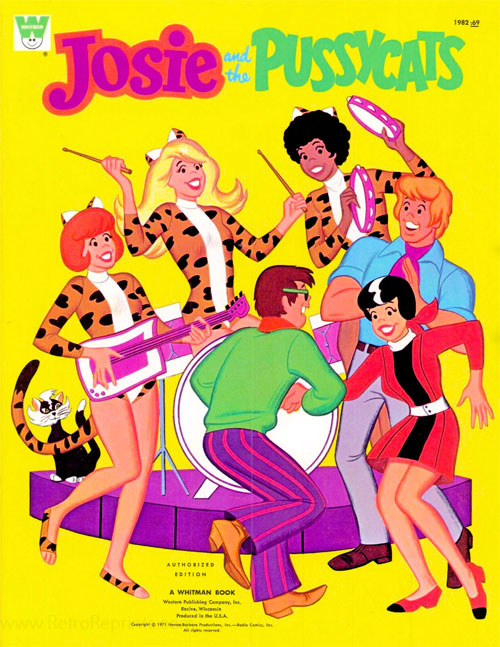 Josie and the Pussycats Paper Dolls