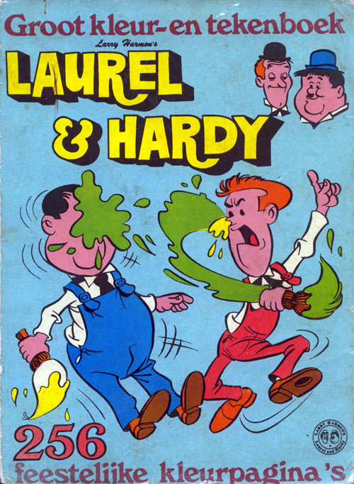 Laurel & Hardy Coloring Book