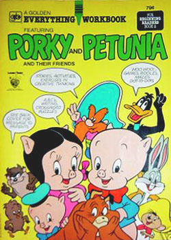 Porky Pig Golden Everything Workbook