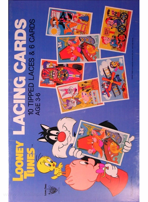 Looney Tunes Lacing Cards