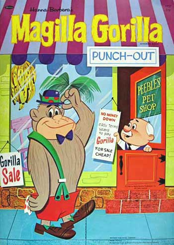 Magilla Gorilla Punch-Out Book