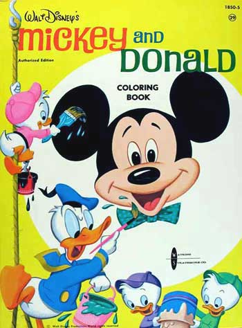 Mickey Mouse and Friends Coloring Book