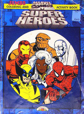 Marvel Super Heroes Coloring and Activity Book