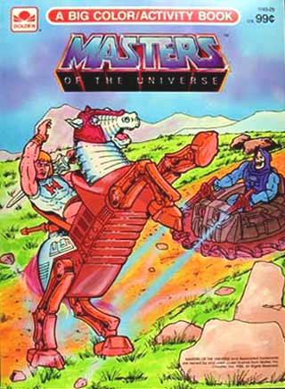 He-Man and the Masters of the Universe Coloring Book