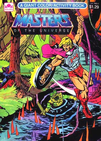 He-Man and the Masters of the Universe Coloring Book