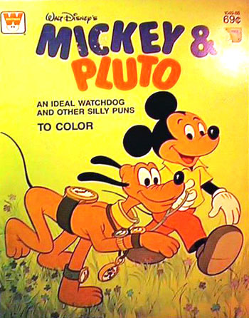 Mickey Mouse and Friends Coloring Book