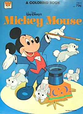 Mickey Mouse and Friends Coloring Book