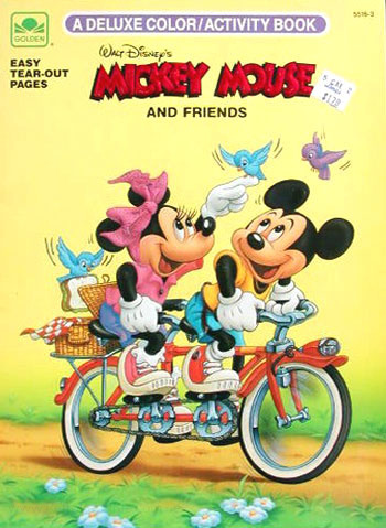 Mickey Mouse and Friends Coloring and Activity Book