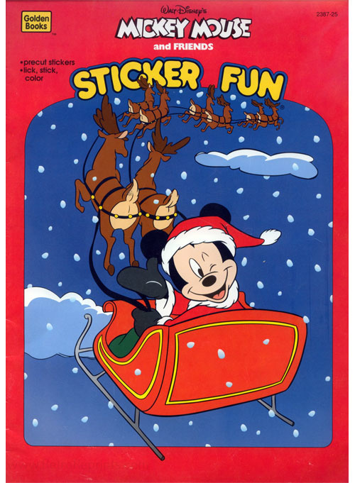 Mickey Mouse and Friends Sticker Fun