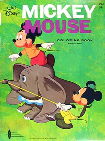 Mickey Mouse and Friends Coloring Book