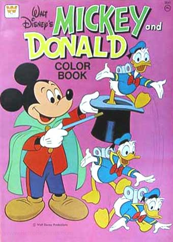 Mickey Mouse and Friends Coloring Book