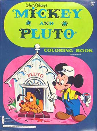 Mickey Mouse and Friends Coloring Book