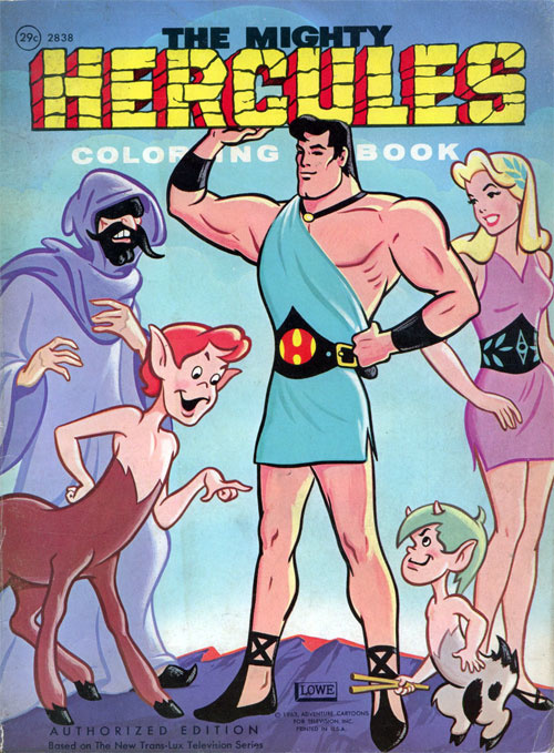 Mighty Hercules, The Coloring Book