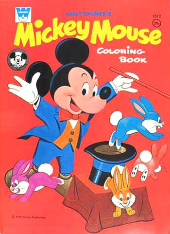 Mickey Mouse and Friends Coloring Book