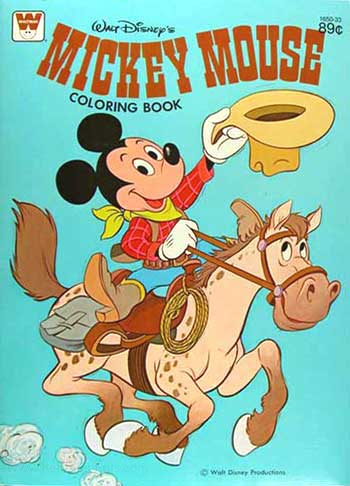 Mickey Mouse and Friends Coloring Book